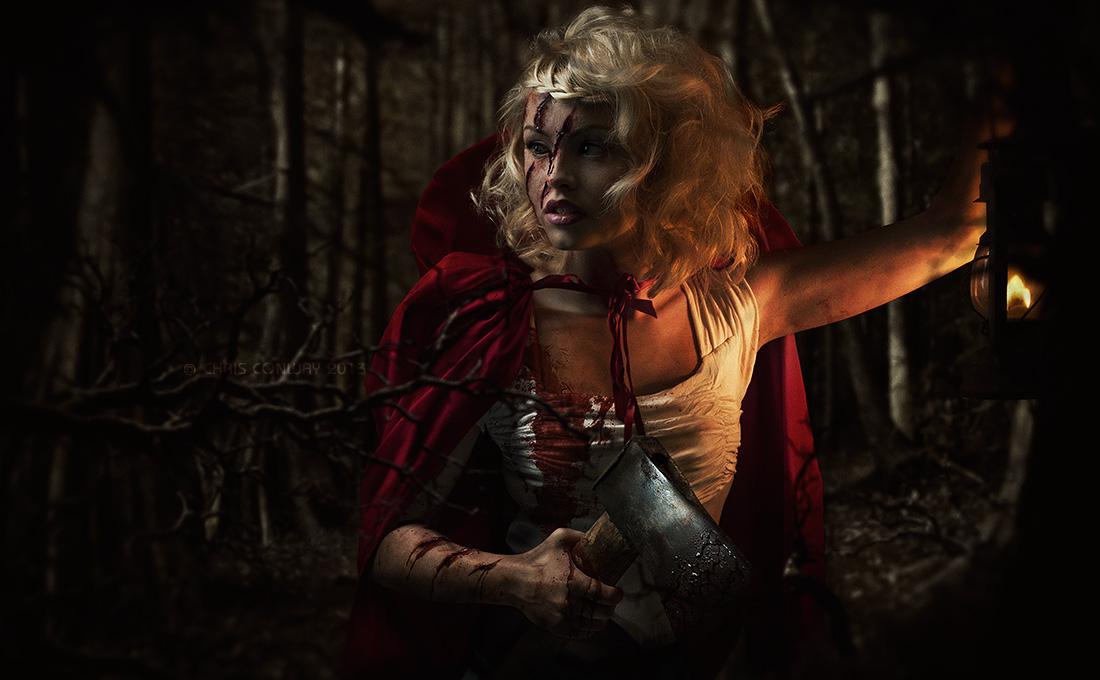 Little Red Riding HoodModel: Ellie Galvin, Makeup Artist: Amy Naughalty, Hair Stylist: Georgina Bools